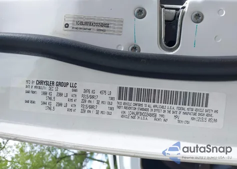 2013 Jeep Patriot Latitude z USA, uszkodzony, nr VIN 1C4NJRFBXDD248058